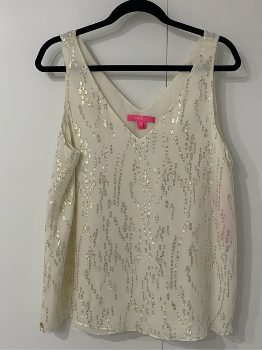 Lilly Pulitzer Florin Sequin Detail Top